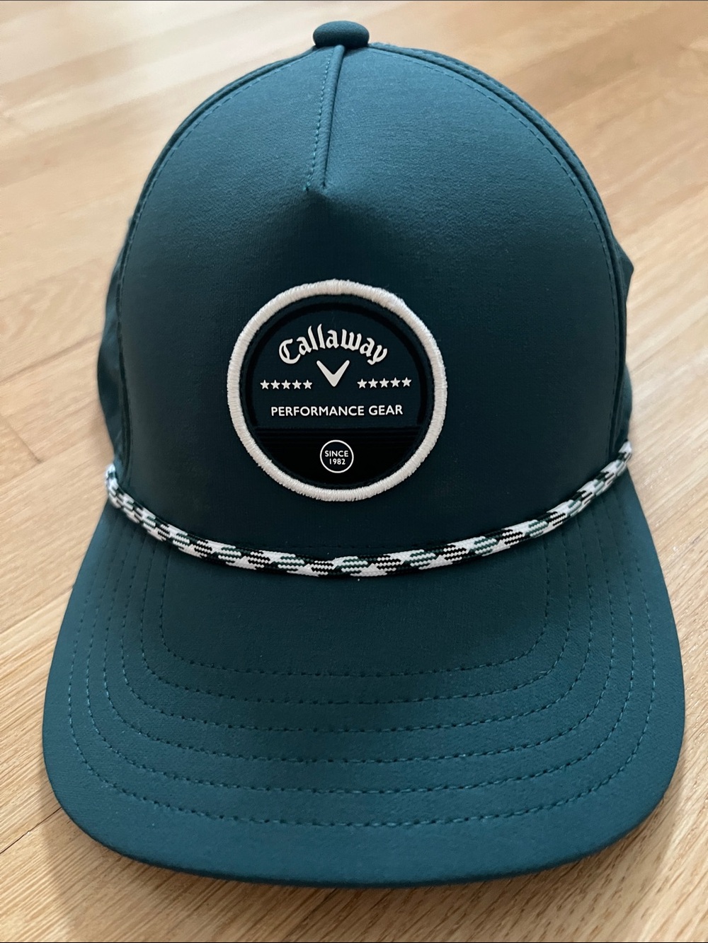 Callaway Deep Teal Rope-Trim Golf Cap